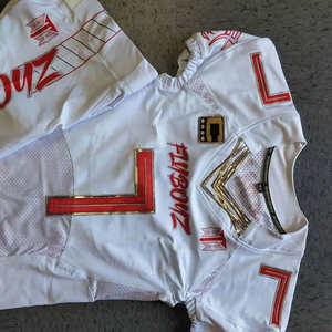 Camiseta de Fútbol Americano Personalizada, Transpirable, de Manga Corta, Uniforme de Fútbol 7v7 - Product Image 4