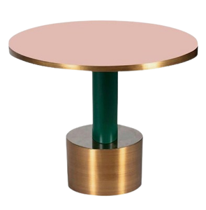 Mesa auxiliar de metal de diseño hecho a mano, muebles de metal con acabado dorado brillante, muebles de lujo para el hogar - Product Image 5