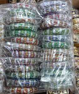 <b>Mosaic</b> lacwork <b>mirror</b> Bangles Jewelry Women costume jewelry bohemian bangles hippie bangles - Product Image 1