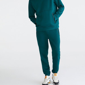 Fabricante de pantalones estilo casual peso pesado logotipo personalizado pantalones de chándal al por mayor precio de fábrica hombres 100% pantalones de chándal de algodón para hombres - Product Image 2