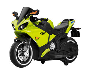 אופנוע צעצוע חשמלי לילדים QUQI מיני דו-גלגלי מופעל על ידי סוללה לרכיבה לגילאי 2-6 עשוי מחומר פלסטי עמיד - Product Image 3