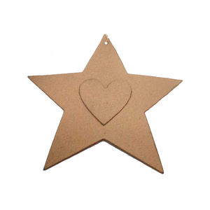 <b>Gold</b> Finished Iron Metal Hanging Star Wall Decorative Ornament for Home and <b>Christmas</b> <b>Decoration</b> Handmade Bulk - Product Image 2