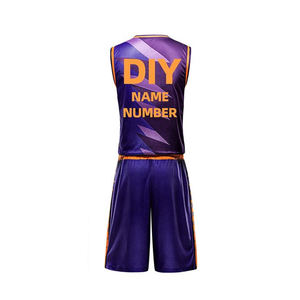 Ropa y uniformes personalizados de primera calidad para jugadores de baloncesto profesionales juveniles Conjuntos profesionales para equipos Jerseys y pantalones cortos - Product Image 6