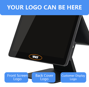 เครื่องพีโอเอส10อันดับแรกเครื่องพีโอเอสเทอร์มินัลเครื่องลงทะเบียนเงินสดแบบตั้งโต๊ะขนาด15.6นิ้วระบบ POS i5ขายปลีก - Product Image 6