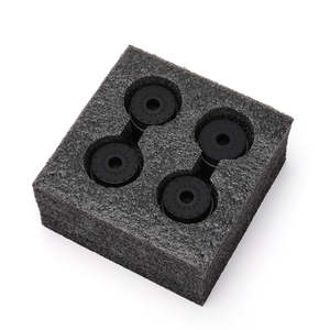4 piezas de patas antivibración de plástico para accesorios de impresora 3D Centauri Carbon 2 Essential - Product Image 2