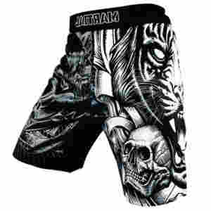 Pantalones Cortos de Boxeo Sublimados de Diseño Personalizado de Alta Calidad, Elásticos, Transpirables, de Secado Rápido, Duraderos, con Cintura Elástica, para MMA y Artes Marciales - Product Image 2