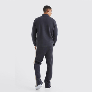 ชุดวอร์มผ้าฝ้ายโพลีเอสเตอร์สำหรับผู้ชาย, ชุดวอร์มลำลองสำหรับใส่วิ่งระบายอากาศได้ดีเหมาะสำหรับฤดูหนาวและ2025 - Product Image 3