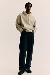 Sudadera con capucha de ajuste holgado de algodón 100% personalizada OEM y ODM más vendida, bolsillo de canguro, Beige, manga larga, hombro caído para hombres - Product Image 6