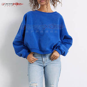 Sweat Sherpa pour femme avec manches surdimensionnées et pull épais en polaire Sherpa pour femme - Product Image 4