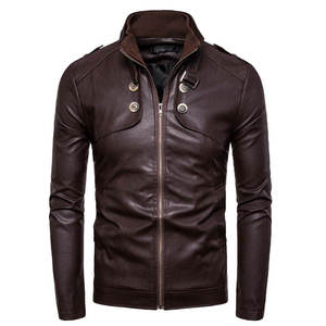 Veste en cuir pour homme de haute qualité, nouveau design, prix abordable, logo personnalisé, matériau en cuir 2025 - Product Image 6