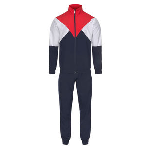 Chándal deportivo personalizado con cremallera completa para hombre, chándal de dos piezas cálido para correr - Product Image 1