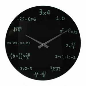 Nouveauté : Ensemble 2 pièces tasse XXL et horloge murale au design mathématique, idéal pour les cadeaux - Product Image 3