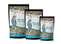 Mélange de graines pour oiseaux bio riches en protéines pour perruches et perroquets - Millet jaune, soutien immunitaire, santé digestive, suppléments naturels