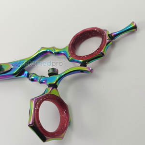 Herramienta Ergonómica para Costura, Manualidades y Uñas, Tijeras Giratorias para el Pulgar, Acero Inoxidable Duradero para Tela, Hilo y Uñas - Product Image 2