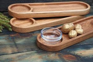 Meilleure vente assiette en bois faite à la main écologique ronde aspect naturel artisanat vaisselle de table plateau 100 pièces quantité minimale de commande - Product Image 3