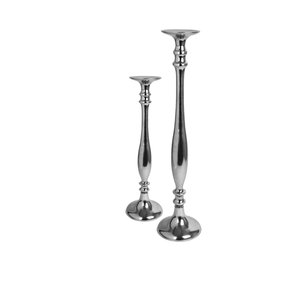 Centro de candelabros para decoración de boda, Centro de candelabro hecho en plata de gran tamaño, 3 unidades, precio al por mayor - Product Image 4