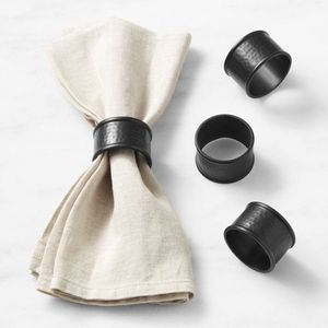 Elegant handcrafted metal napkin ring <b>for</b> dining <b>table</b> decoration with unique design <b>for</b> wedding party events - Product Image 6