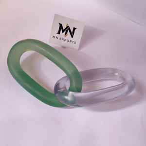 "Modern Resin Wall Chain Hanging, Beautiful Handmade Wall Art <b>Decor</b> to Enhance Living Rooms, <b>Bedrooms</b> - Product Image 1