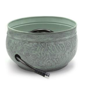 หม้อท่อโลหะเหล็กชุบสังกะสีดีไซน์หลายแบบมีฝาปิดปรับขนาดได้ - Product Image 3