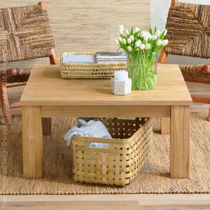 Cesta de almacenamiento de bambú tejida sostenible de tendencia caliente sin tapa para decoración del hogar, cesta natural hecha a mano más vendida - Product Image 5