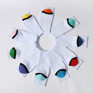 Chaussettes décontractées personnalisées 2026 de haute qualité en coton 100 % antidérapantes, à séchage rapide, écologiques, à motif de dessin animé pour le travail et le sport - Product Image 5