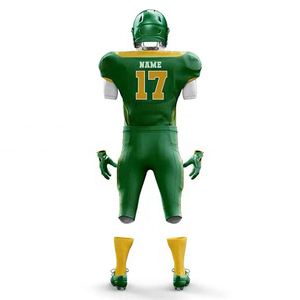 Maillot de football américain professionnel respirant et léger 100 % polyester, antibactérien, pour usage quotidien - Product Image 3