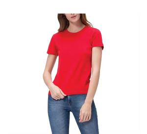 T-shirts simples pour femmes de haute qualité T-shirt multicolore pour femmes T-shirt en coton pour femmes - Product Image 3