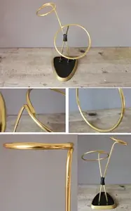 Support de parapluie plaqué argent support de rangement seau à parapluie idéal pour les fournitures ménagères nouvelle décoration de la maison idéal pour les halls - Product Image 3