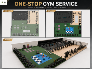 Équipement <span class=keywords><strong>de</strong></span> gym commercial SK 800 m², ensemble complet <span class=keywords><strong>de</strong></span> machines d'entraînement <span class=keywords><strong>de</strong></span> force et cardio, solution pour hôtel, club, centre <span class=keywords><strong>de</strong></span> fitness, fabrication OEM - Product Image 5