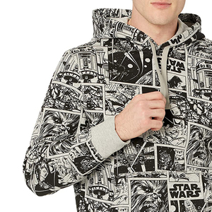 Custom Sublimation Winter Solid Pattern <b>Men's</b> Polyester/Cotton <b>Hoodie</b> - Product Image 3