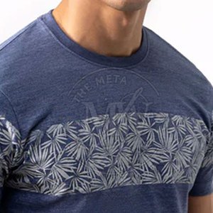 Camiseta de Hombre de Alta Calidad 100% Algodón, Nueva Llegada, Manga Corta, Corte Regular, Impresión de Logotipo Personalizado, Transpirable, Antiarrugas - Product Image 6