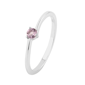 Shah Gems Women's Natural Amethyst <b>Ring</b> in 925 <b>Sterling</b> <b>Silver</b> Fine Jewelry with Rhodium Plating Everyday Wear <b>Set</b> - Product Image 1