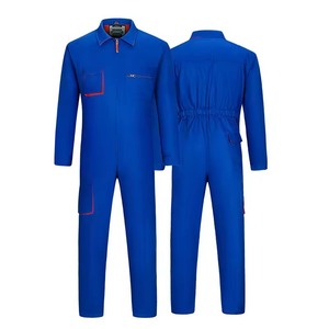 Overol de Seguridad Reflectante Azul Personalizado al por Mayor, Ropa de Trabajo de Alta Visibilidad, Overol Ignífugo - Product Image 3