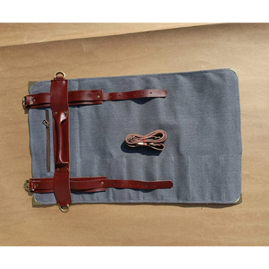 Étui de rangement pour couteau en cuir durable et sac organisateur avec forme compacte, taille et couleur personnalisables - KBS GOODS KG-LKB-F-40 - Product Image 3