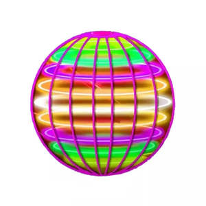 Boule volante en plastique brillant de type boomerang - Product Image 5