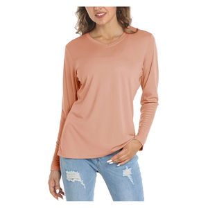 Swim Shirts UPF 50+ Lightweight <b>Swimwear</b> Women's V-Neck Short Sleeve Rash Guard Shirts <b>UV</b> Protection - Product Image 1