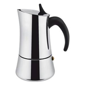 Cafetera Moka de 9 Tazas de Acero Inoxidable para Inducción, Cromado Pulido - Product Image 2
