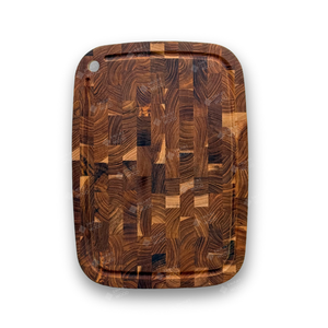 Tabla de Cortar Rectangular Resistente de Madera de Acacia, Material de Bloque de Carnicero, Venta al por Mayor Directa de Fábrica, OEM - Product Image 1