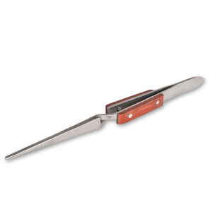 Pince à souder antistatique Esd en acier inoxydable outils d'entretien pince à épiler droite incurvée de précision outils de réparation - Product Image 3