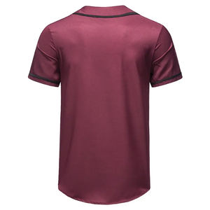 Camiseta de Béisbol Personalizada con Botones, Uniforme Deportivo para Hombre en Tallas Grandes, Transpirable y de Secado Rápido - Product Image 2