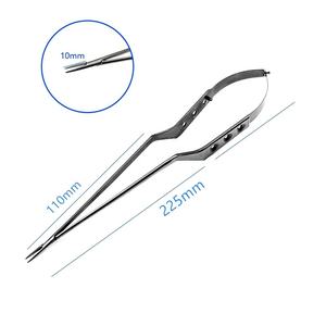 Low Price Manual <b>Microscopic</b> Surgical Forceps Needle Basis Surgical Instruments High Quality CE Certified Hospital Use - Product Image 4