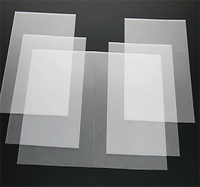 Feuille de film pc à diffusion de lumière translucide blanc laiteux opale non transparent pour panneau lumineux led