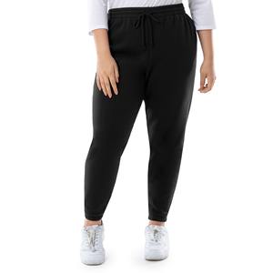 Vente en gros d'usine, logo personnalisé, pantalon de survêtement pour femme en molleton épais à devant plat, coton, séchage rapide, jogging - Product Image 6
