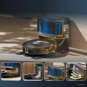 หุ่นยนต์ดูดฝุ่นและถูพื้นแบบ2-in-1เหมาะสำหรับกำจัดขนสัตว์เลี้ยงที่มีฐาน nevertouch - Product Image 2