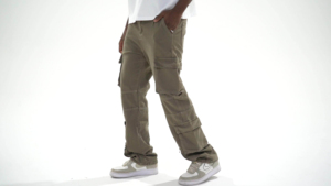 Pantalon cargo personnalisé avec plusieurs poches, avec cordon de serrage, pantalon de survêtement décontracté en coton, pantalon de sport de haute qualité, jogging, pantalon cargo pour homme - Product Image 5