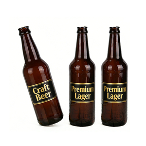 <span class=keywords><strong>Botella</strong></span> <span class=keywords><strong>de</strong></span> Vidrio para Cerveza Color Ámbar Personalizada al por Mayor, 250 ml, 330 ml, 500 ml, 650 ml, con Tapa Metálica <span class=keywords><strong>de</strong></span> Corona, en Existencia - Product Image 6