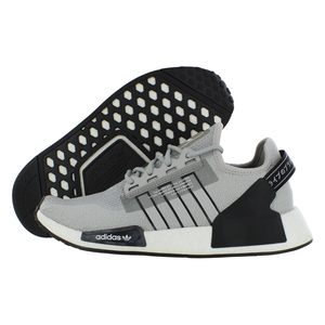 Giày thể thao thời trang nam Adidas NMD _ R1 <span class=keywords><strong>V2</strong></span> màu xám hai/lõi Đen/mây trắng cho mùa xuân hè thu với đế EVA và lưới - Product Image 1