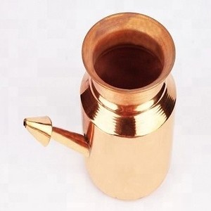 AANJU 2025, olla Neti de cobre personalizada, venta al por mayor, buen diseño, limpieza Nasal multiusos para adultos, práctica de Yoga saludable, 300/450/640 ML - Product Image 3