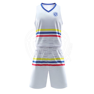 Recién llegado, conjunto de ropa de baloncesto, diseño de uniforme transpirable con opción de talla grande, estilos de venta en línea - Product Image 1