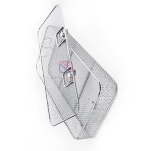 Cesta de Alambre Lateral Manual de Acero Inoxidable de Alta Resistencia para Instrumentos Quirúrgicos y Aplicaciones Industriales - Product Image 5